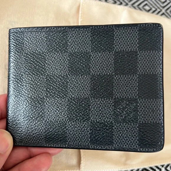 Louis Vuitton Men’s Slender Wallet Damier Graphite Canvas - Picture 3 of 17